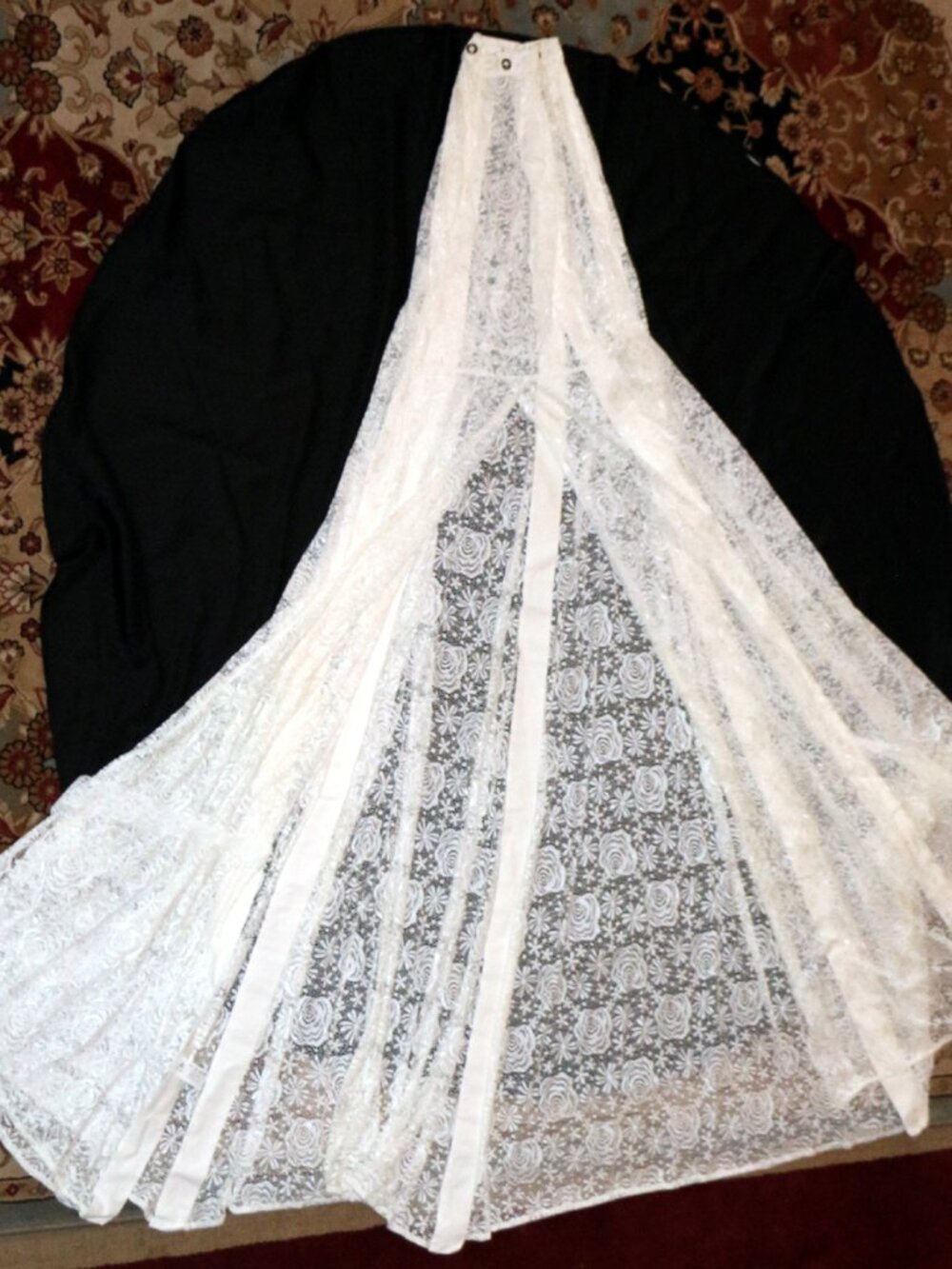 TinyLand Large Lace Teepee Tent 80.5" Tall